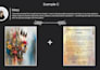 create a personalized transformative abstract artwork